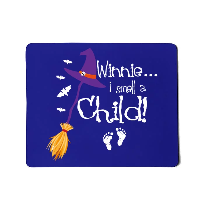 Winnie I Smell A Child Pregnancy Announcet Halloween Mom Great Gift Mousepad