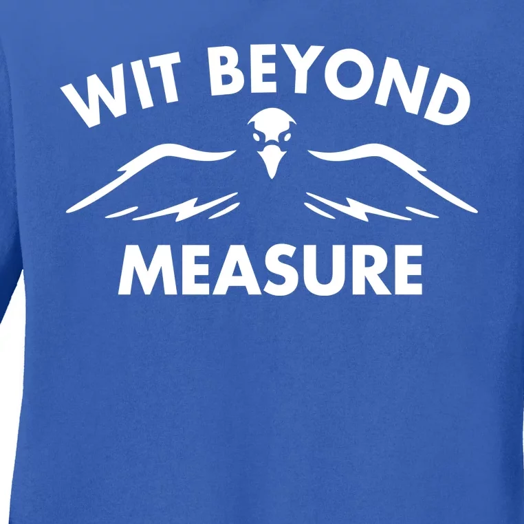 Wit Beyond Measure Ladies Long Sleeve Shirt