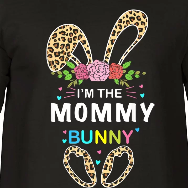 Womens I'm The Mommy Bunny Rabbit Easter Family Matching Comfort Colors T-Shirt