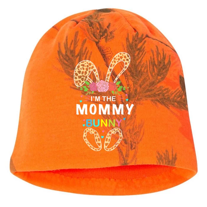 Womens I'm The Mommy Bunny Rabbit Easter Family Matching Kati - Camo Knit Beanie