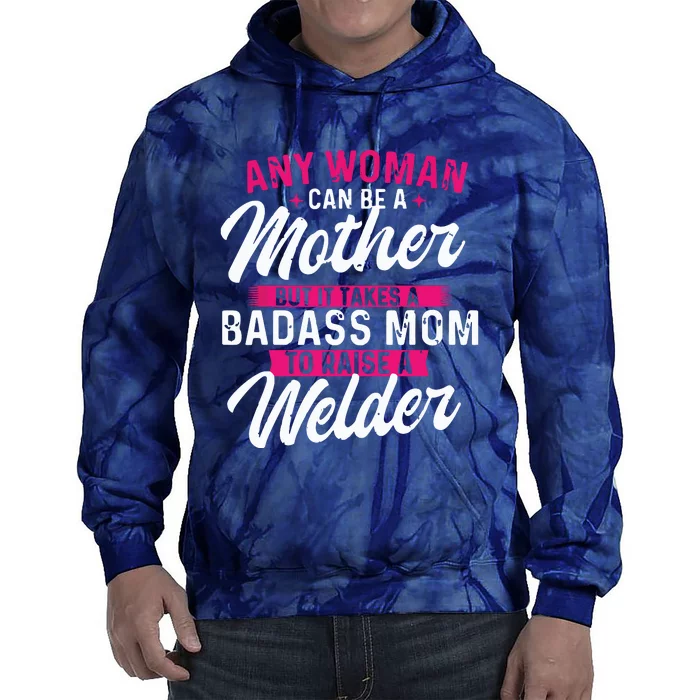 Womens It Takes A Badass Mom Tie Dye Hoodie