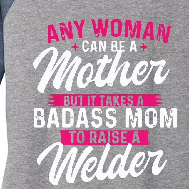 Womens It Takes A Badass Mom Women's Tri-Blend 3/4-Sleeve Raglan Shirt