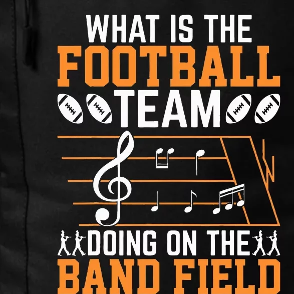 What Is The Football Team Doing On Band Field Marching Band Daily Commute Backpack