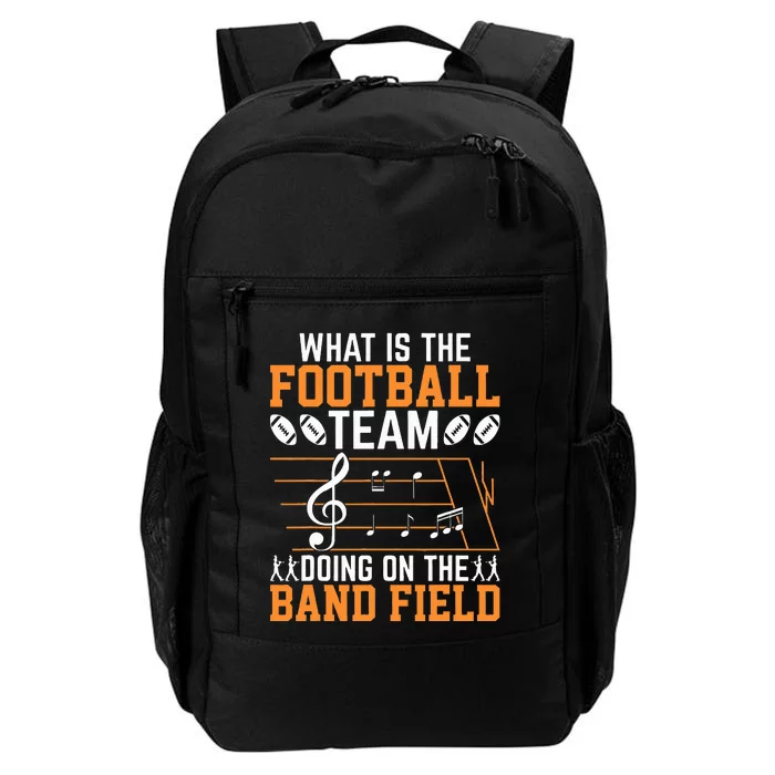 What Is The Football Team Doing On Band Field Marching Band Daily Commute Backpack