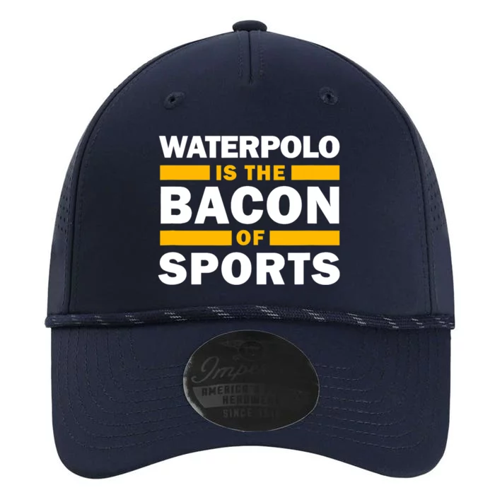 Waterpolo Is The Bacon Of Sports Water Polo Funny Waterpolo Performance The Dyno Cap