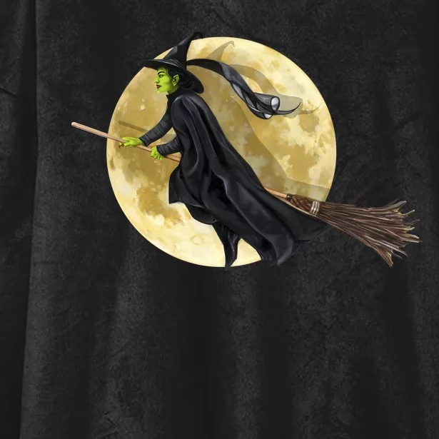 Witch and The Moon Hooded Wearable Blanket