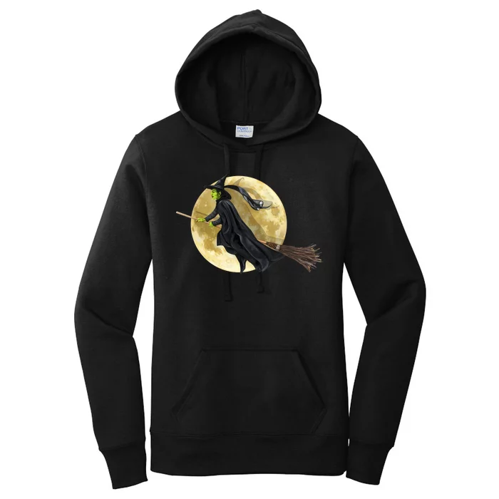 Witch and The Moon Women's Pullover Hoodie