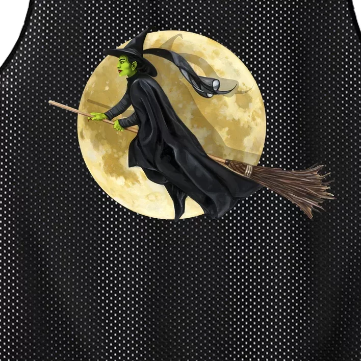 Witch and The Moon Mesh Reversible Basketball Jersey Tank