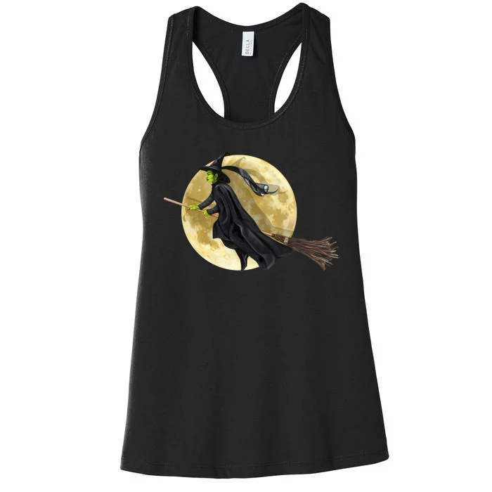 Witch and The Moon Women's Racerback Tank