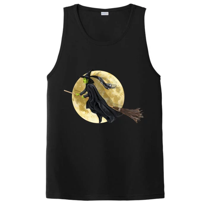 Witch and The Moon Performance Tank