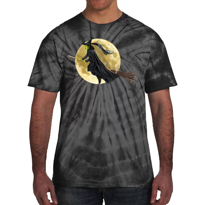 Witch and The Moon Tie-Dye T-Shirt