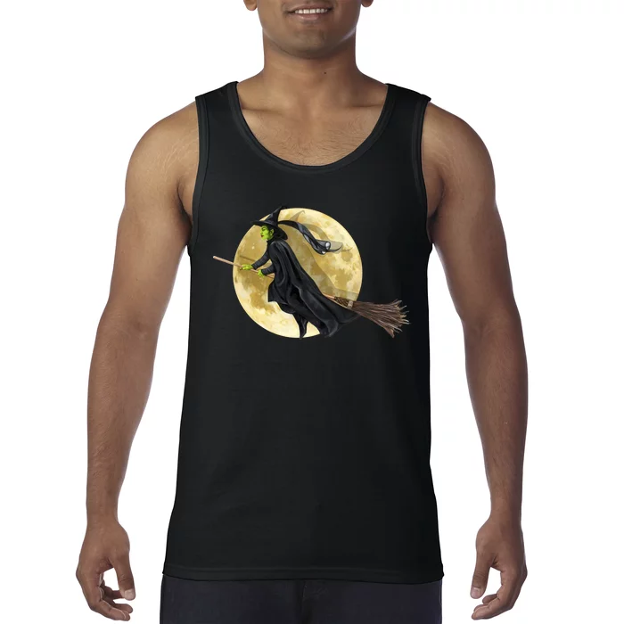 Witch and The Moon Tank Top