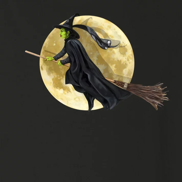 Witch and The Moon Toddler Long Sleeve Shirt