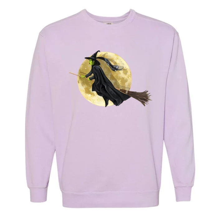 Witch and The Moon Garment-Dyed Sweatshirt