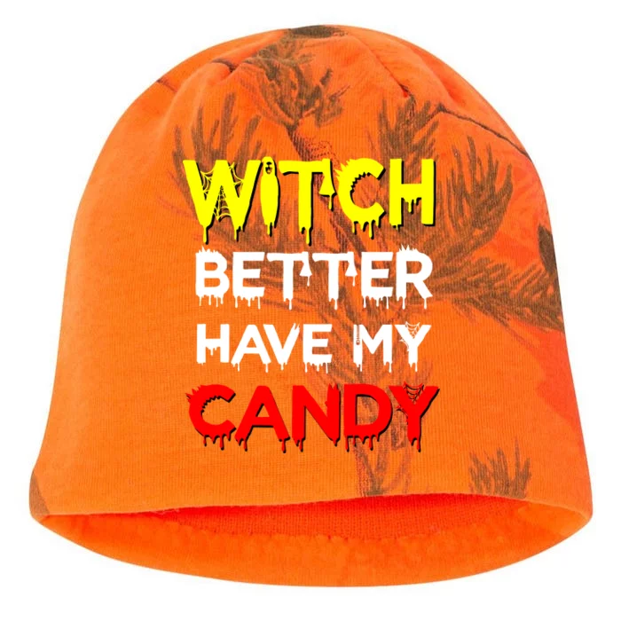 Witch Better Have My Candy Kati - Camo Knit Beanie