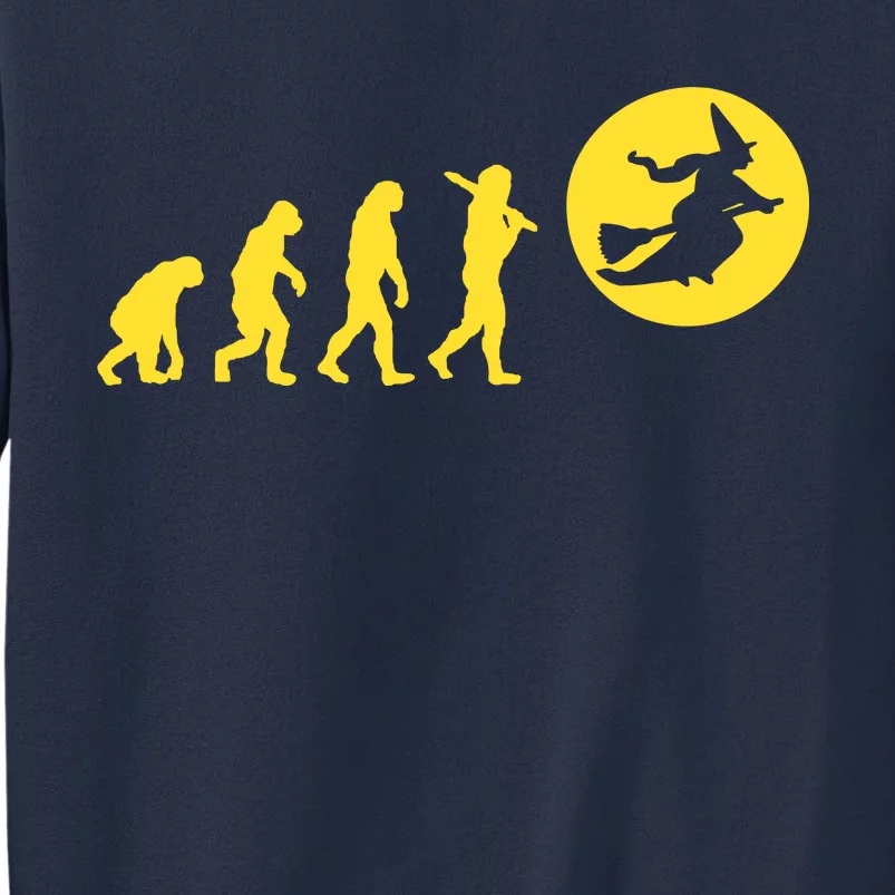 Witch Evolution Funny Halloween Sweatshirt