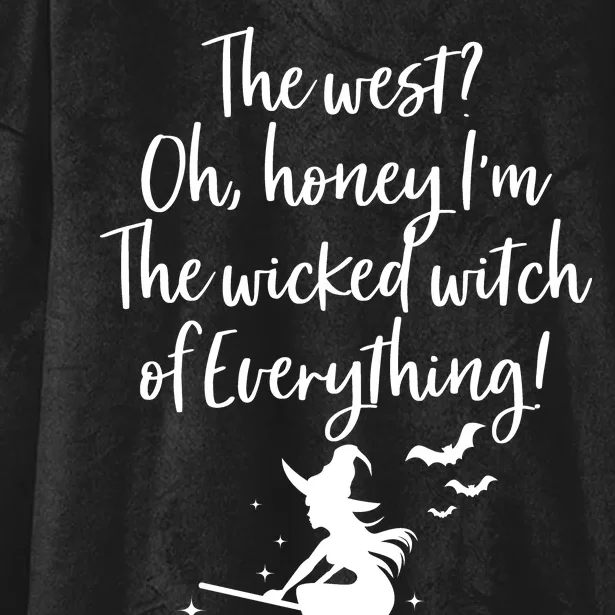 Witched Witch OF Everything Hooded Wearable Blanket