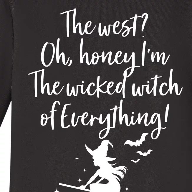 Witched Witch OF Everything Baby Long Sleeve Bodysuit