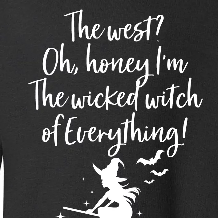 Witched Witch OF Everything Toddler Sweatshirt