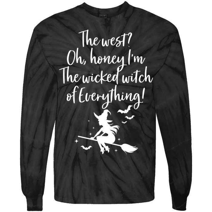 Witched Witch OF Everything Tie-Dye Long Sleeve Shirt