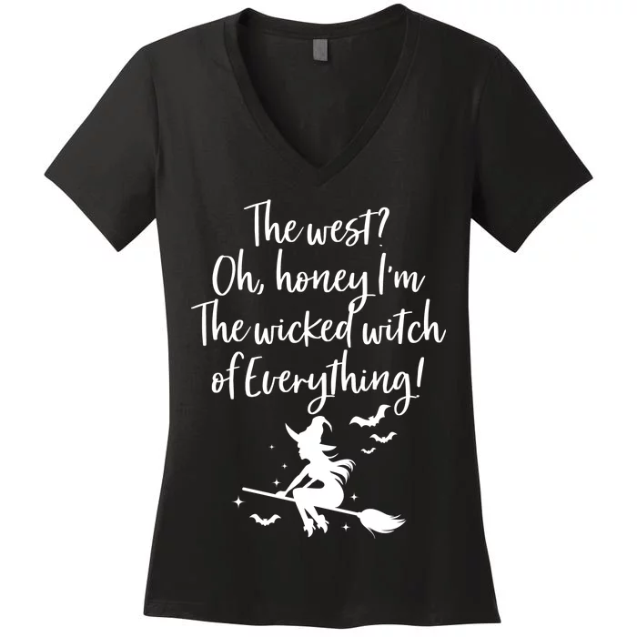 Witched Witch OF Everything Women's V-Neck T-Shirt