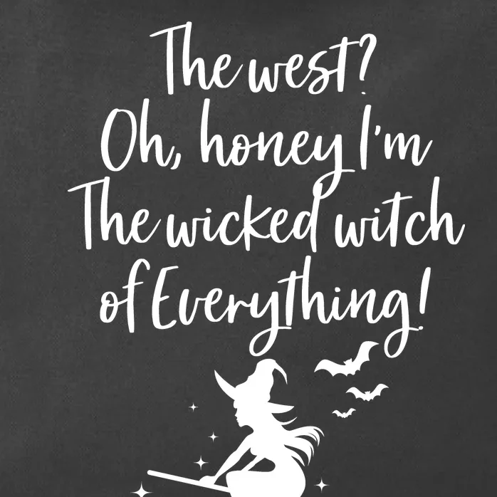 Witched Witch OF Everything Zip Tote Bag