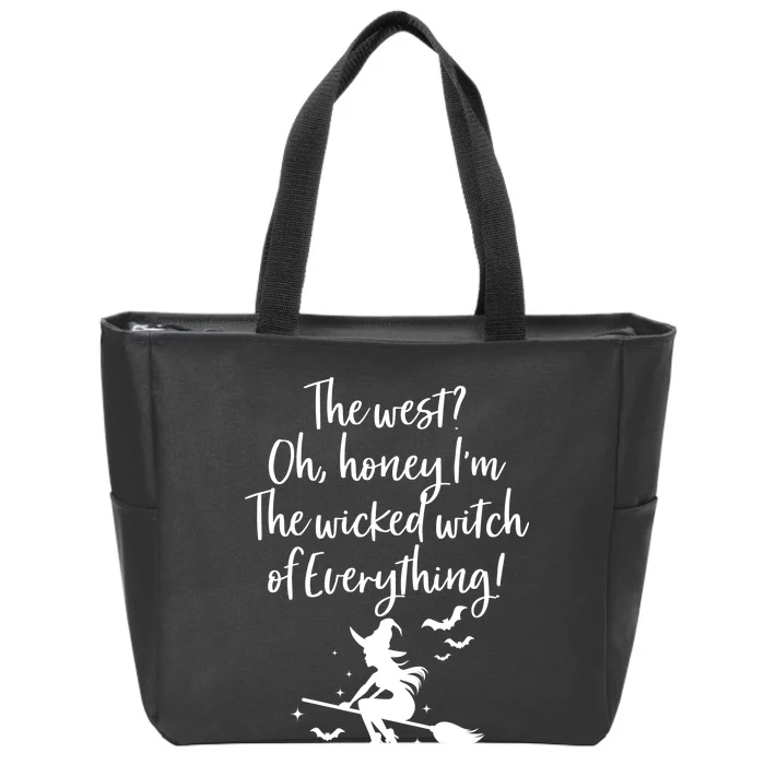 Witched Witch OF Everything Zip Tote Bag