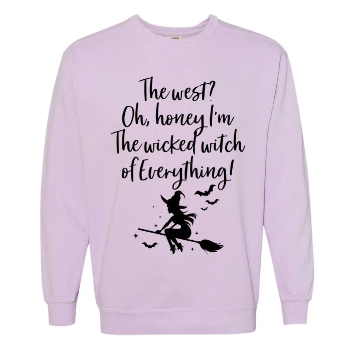 Witched Witch OF Everything Garment-Dyed Sweatshirt