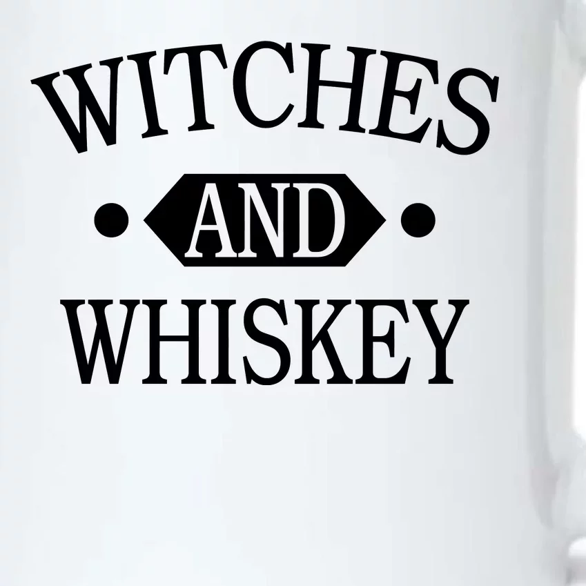 Witches And Whiskey Black Color Changing Mug