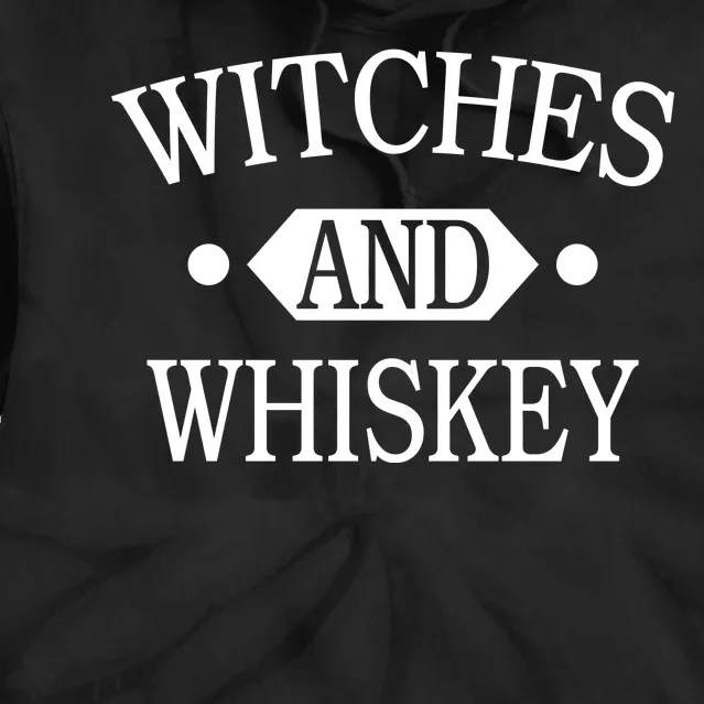 Witches And Whiskey Tie Dye Hoodie