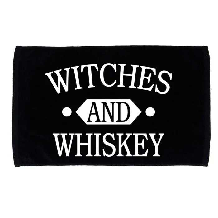 Witches And Whiskey Microfiber Hand Towel