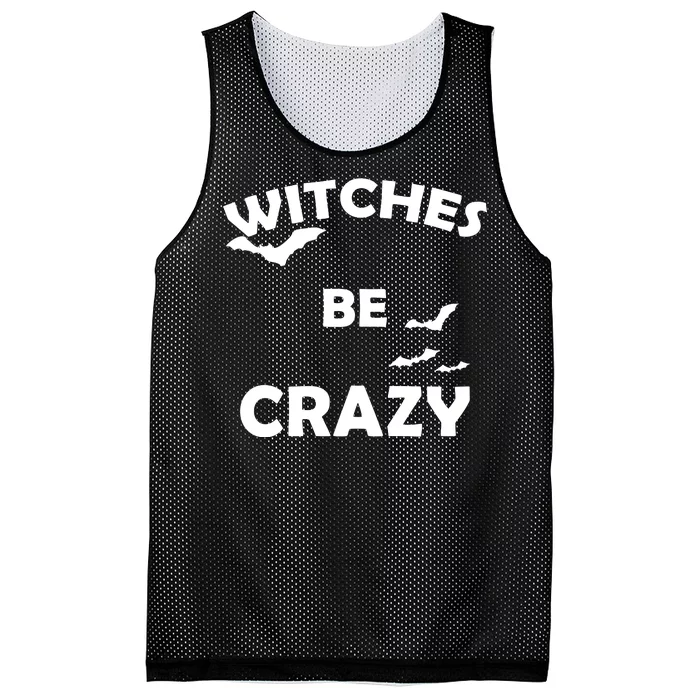 Witches Be Crazy1 Mesh Reversible Basketball Jersey Tank