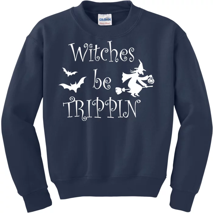 Witches Be Trippin Kids Sweatshirt