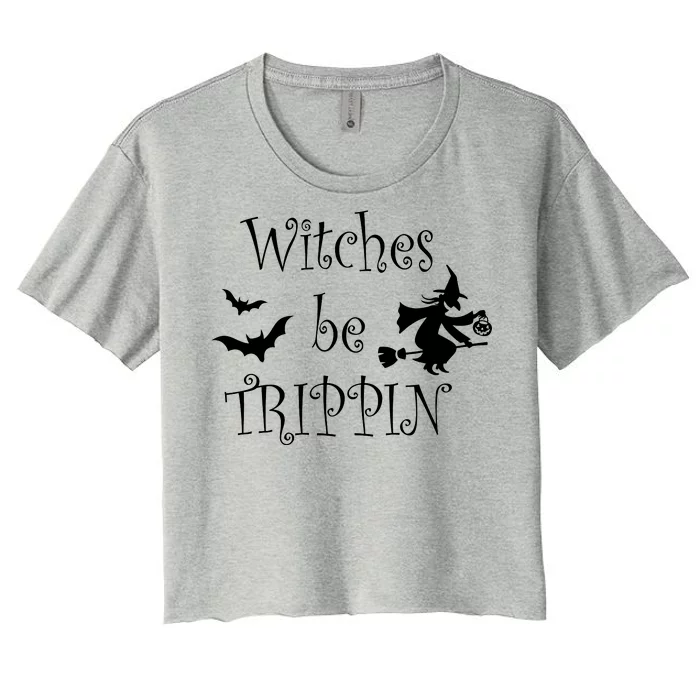 Witches Be Trippin Women's Crop Top Tee