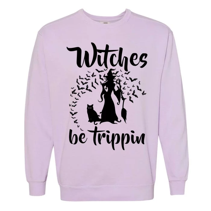 Witches Be Trippin1 Garment-Dyed Sweatshirt