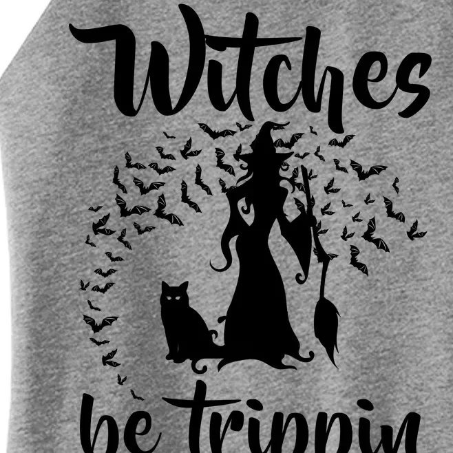 Witches Be Trippin1 Women’s Perfect Tri Rocker Tank