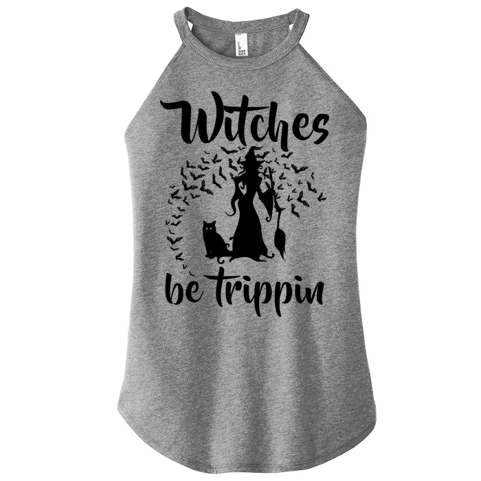 Witches Be Trippin1 Women’s Perfect Tri Rocker Tank