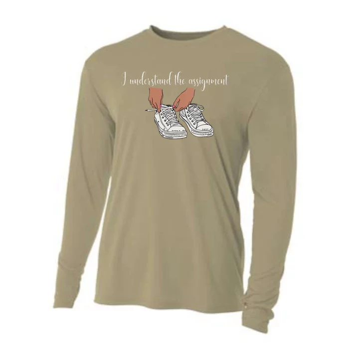 Women I Understand The Assignment Gift Cooling Performance Long Sleeve Crew