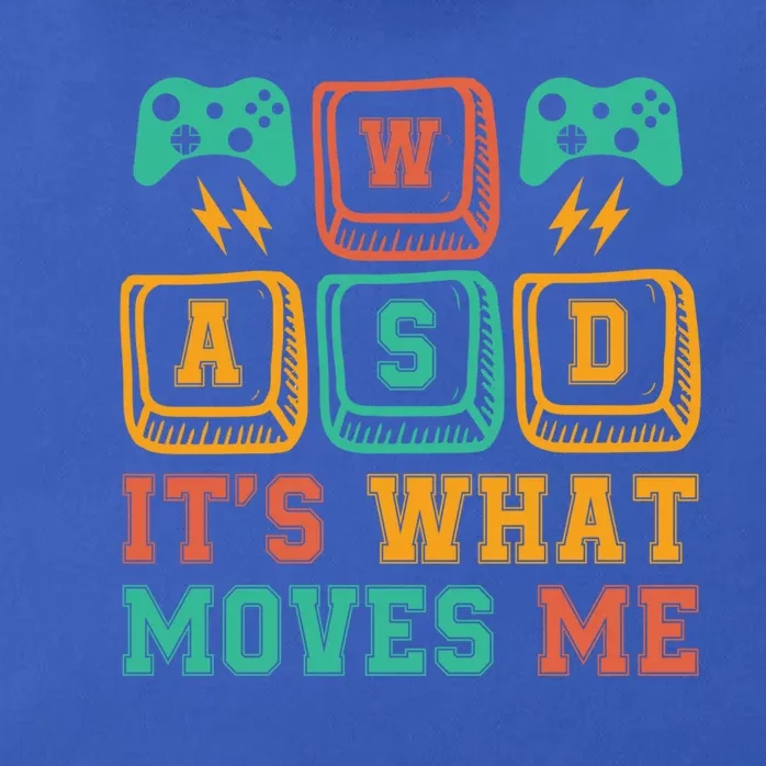 Wasd ItS What Moves Me Funny Pc Gamer Computer Nerd Funny Gift Zip Tote Bag