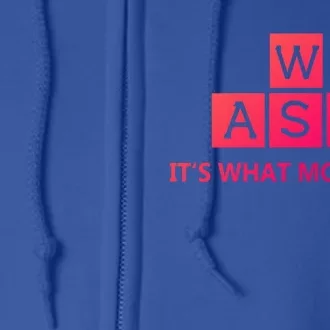 Wasd ItS What Moves Me Funny Pc Gamer Computer Gift Full Zip Hoodie