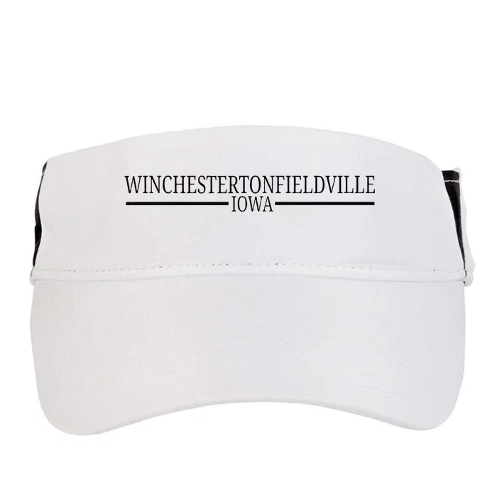 Winchestertonfieldville Iowa Adult Drive Performance Visor