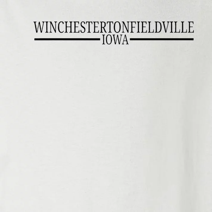 Winchestertonfieldville Iowa Toddler Long Sleeve Shirt