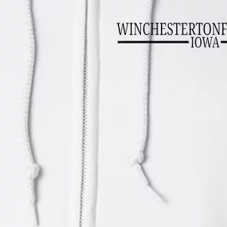 Winchestertonfieldville Iowa Full Zip Hoodie