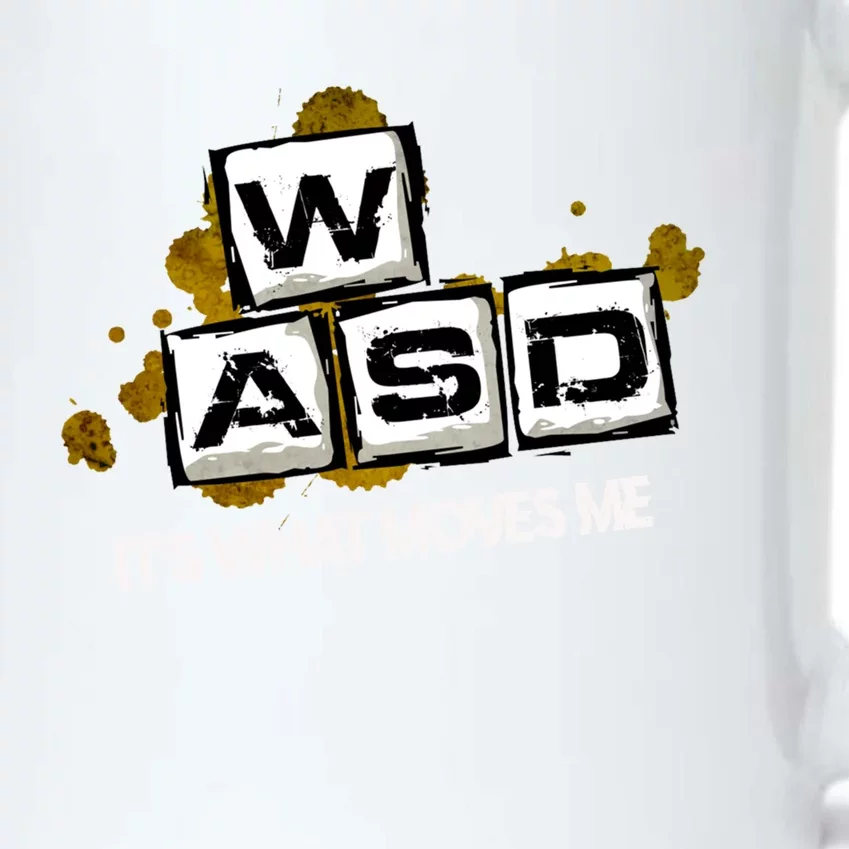 Wasd Its What Moves Me Pc Gamer Computer Nerd Gaming Gift Black Color Changing Mug