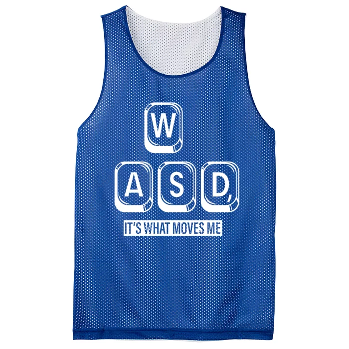 Wasd Its What Moves Me Gift Mesh Reversible Basketball Jersey Tank