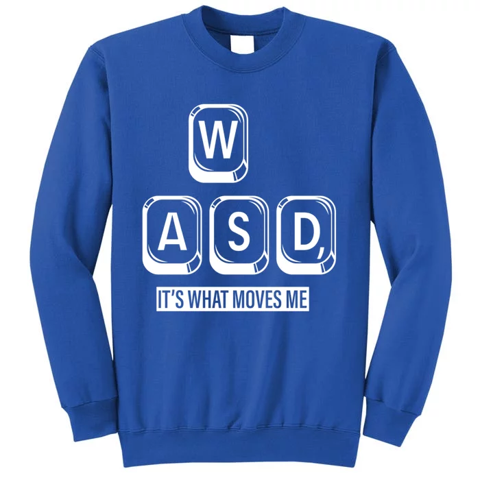 Wasd Its What Moves Me Gift Tall Sweatshirt