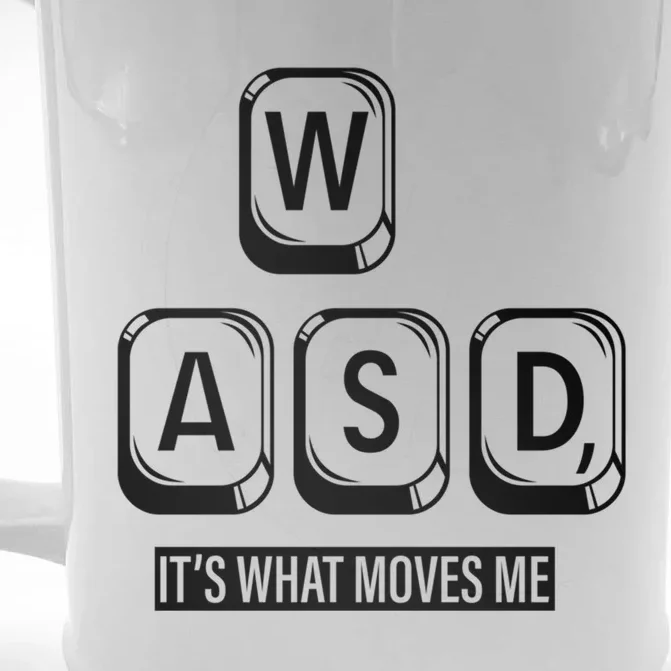 Wasd Its What Moves Me Gift Front & Back Beer Stein