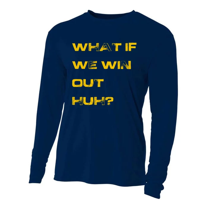 What If We Win Out Huh? Cooling Performance Long Sleeve Crew