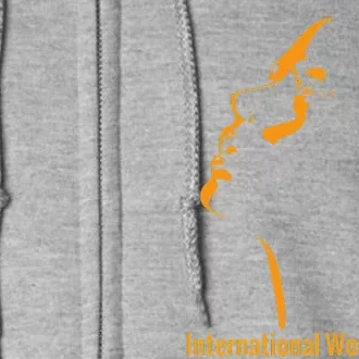 Womens International Women's Day Full Zip Hoodie