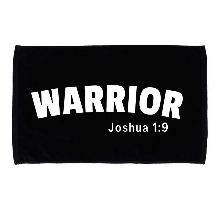 Warrior Joshua 1:9 Microfiber Hand Towel